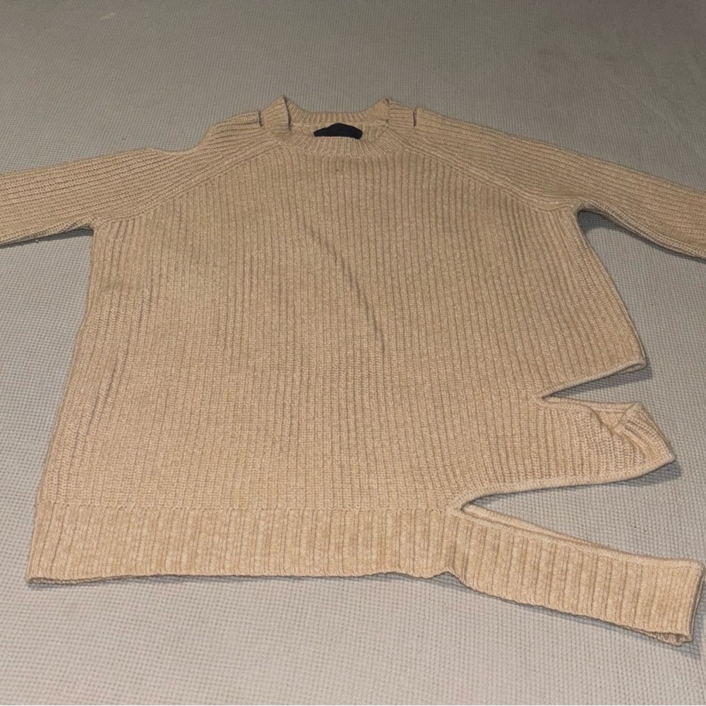 Zoe Jordan cutout sweater
